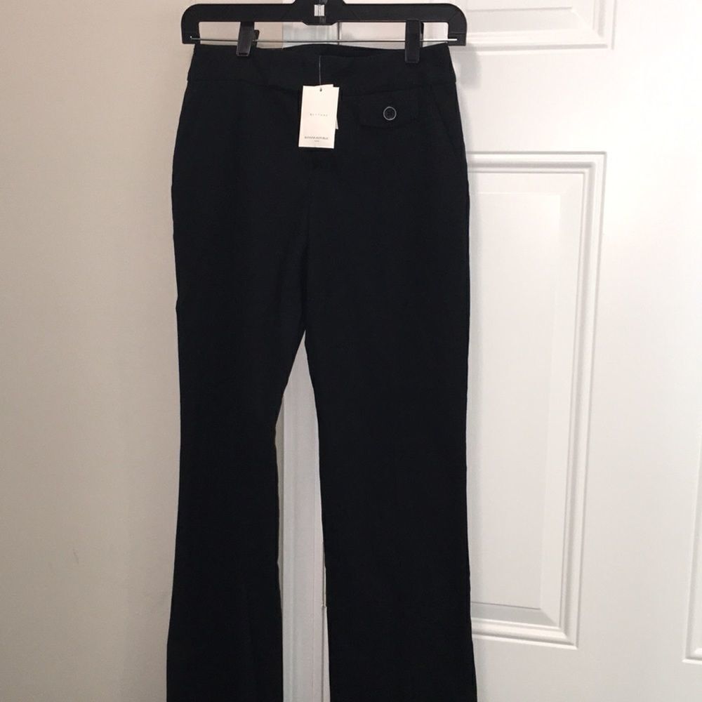 Black Sexy Martin Banana Republic Pants Trousers 0